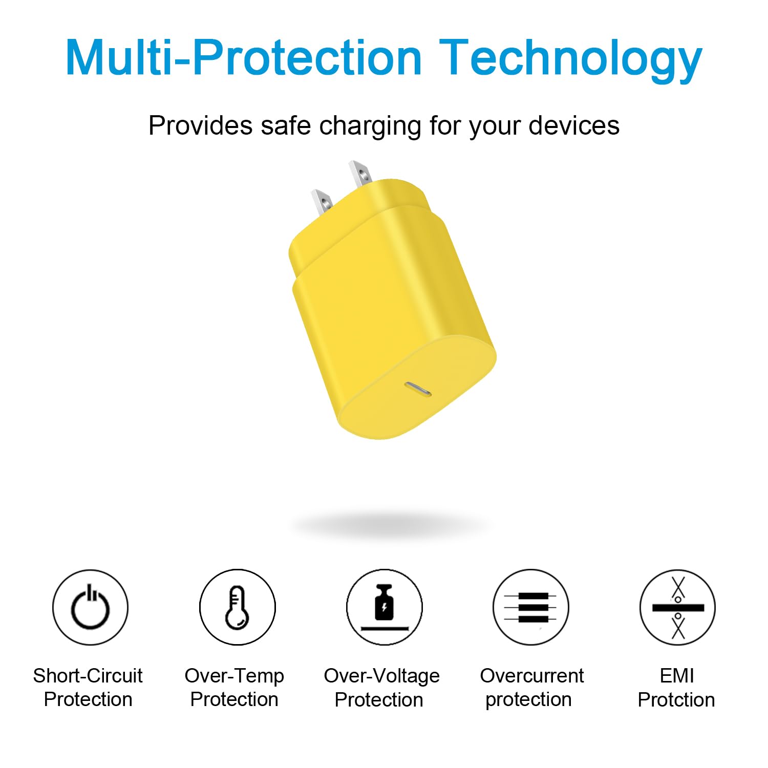 Novobit charger with safety protections against overheating and overcharging