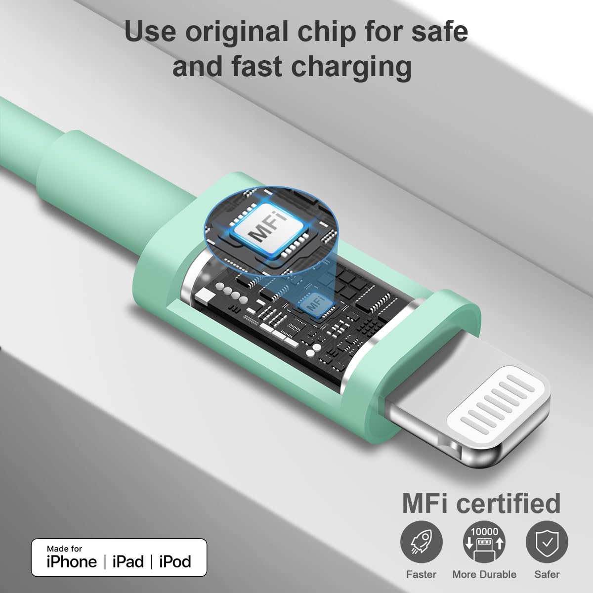 Novobit USB-C charger block showing folding plug for travel