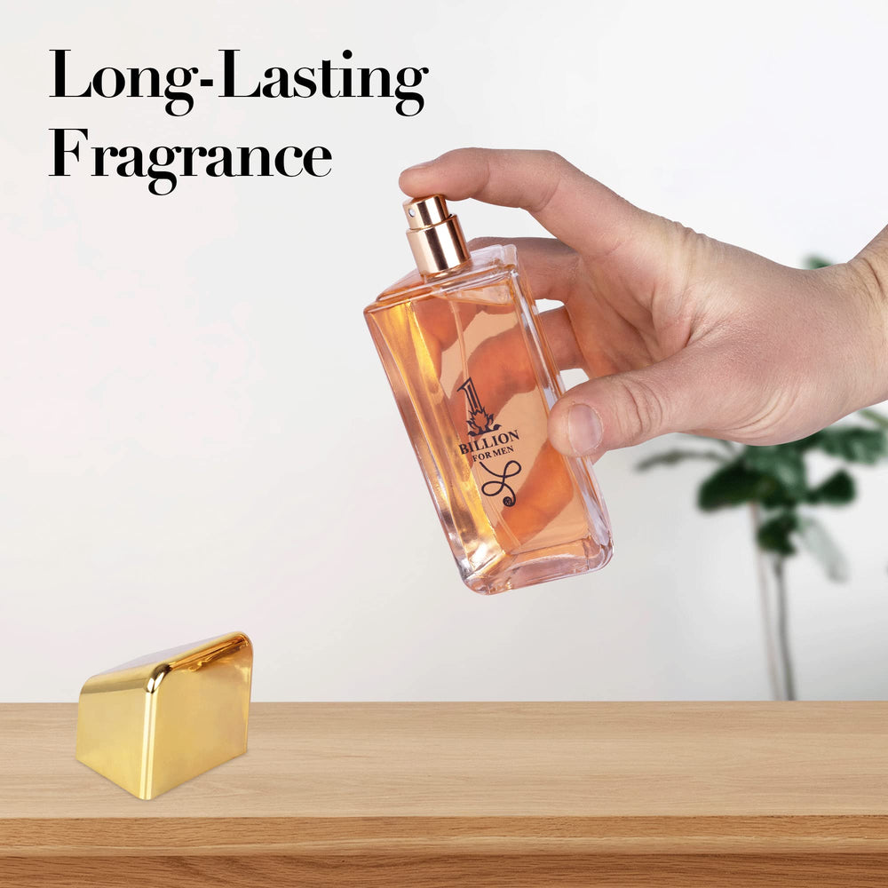 NovoGlow 1 Billion EDT middle notes include rose absolute and cinnamon