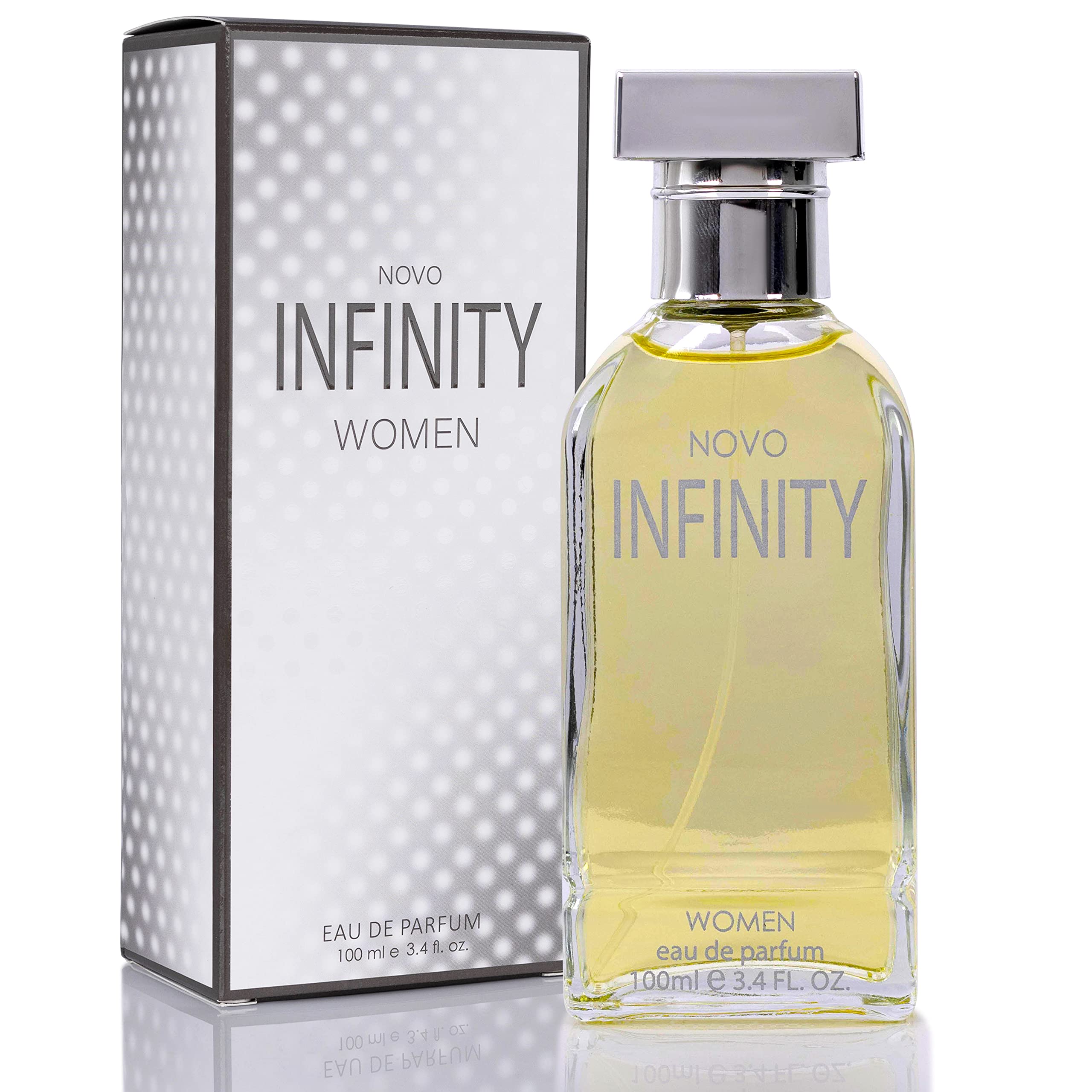NovoGlow Infinity for Women bottle front view for everyday wear