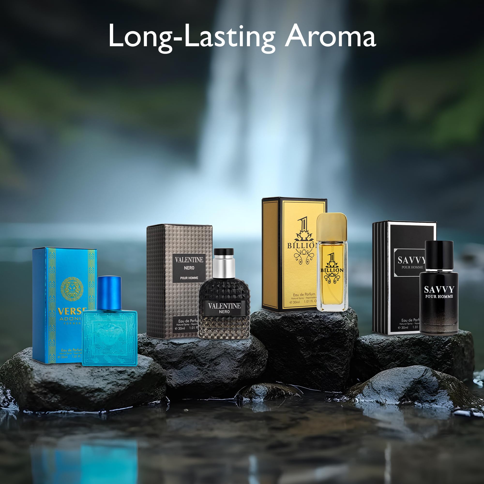 NovoGlow Signature Scent Savvy bottle-side captures modern versatility for daily wear.