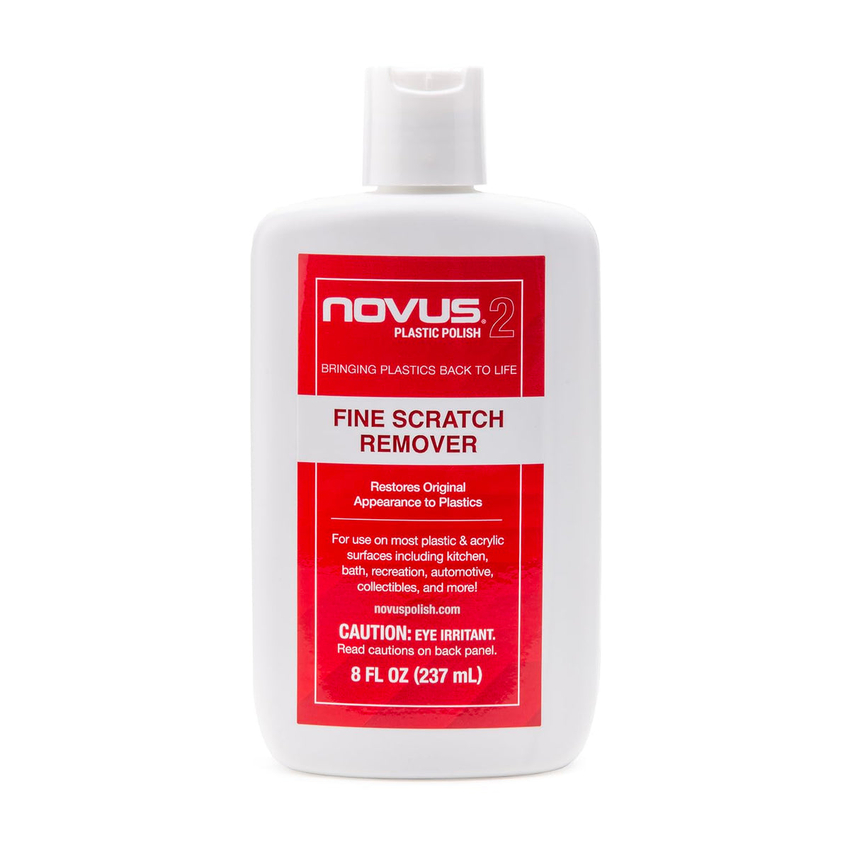 Novus 7030 bottle pour for fine plastic scratch removal
