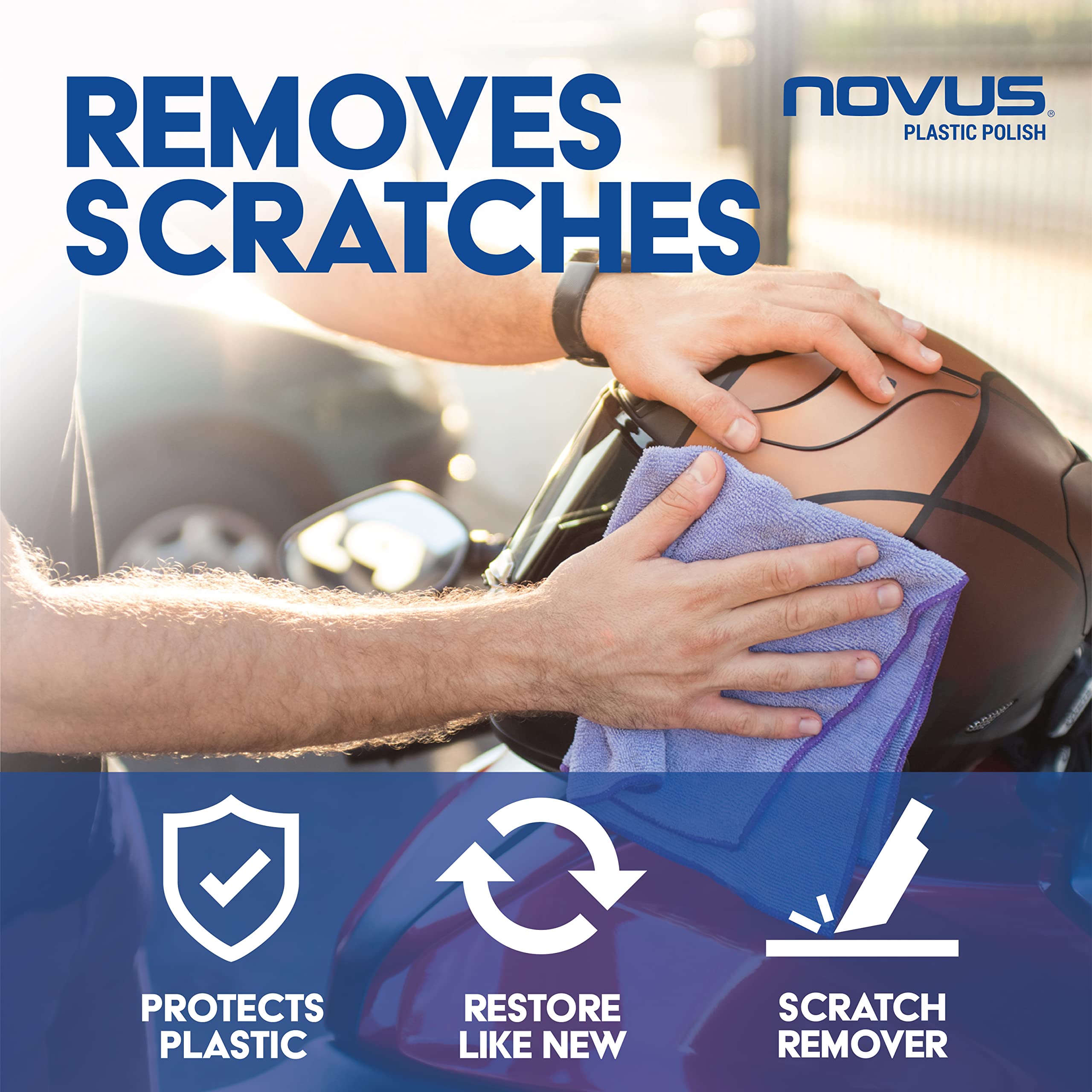 Novus 7030 CD/DVD scratch removal for smoother playback