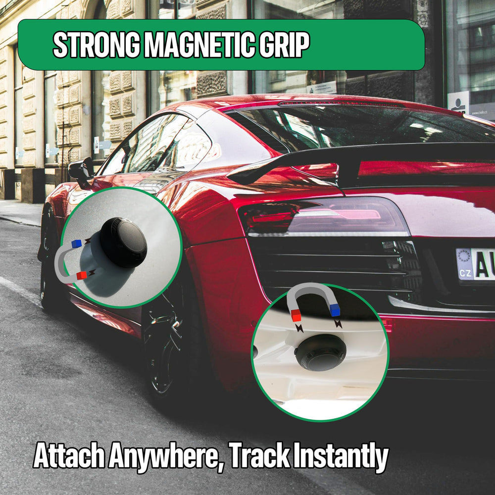 Novzix magnetic waterproof case protecting the tracker in all conditions