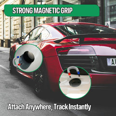 Novzix magnetic waterproof case protecting the tracker in all conditions