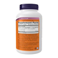 NOW Foods Beta-Sitosterol Plant Sterols capsules close-up for easy daily supplementation.