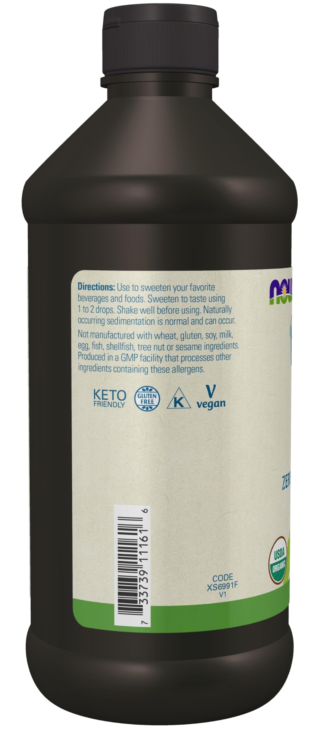 NOW Foods BetterStevia in coffee, keto-friendly flavor enhancer without sugar