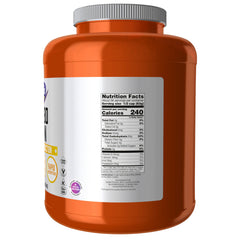 NOW Foods Carbo Gain maltodextrin close-up showing fast-digesting carbohydrate
