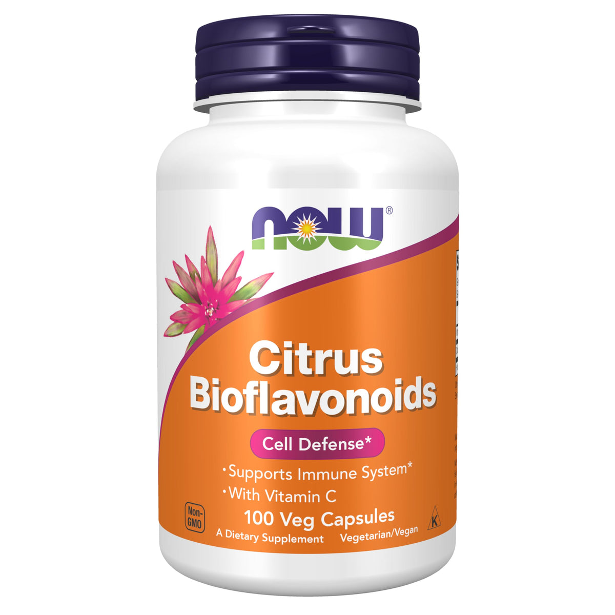 NOW Foods Citrus Bioflavonoids 700mg bottle front view for immune support potential