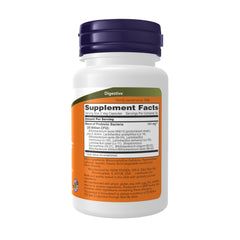 NOW Foods Clinical GI Probiotic 50+ capsules closeup for daily digestive support.