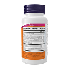NOW Foods Co-Enzyme B-Complex vegan capsules on white background