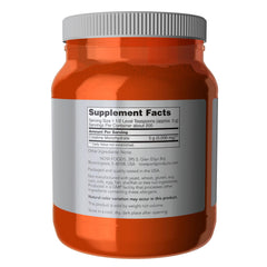 NOW Foods Creatine Monohydrate powder scoop for precise daily dosing