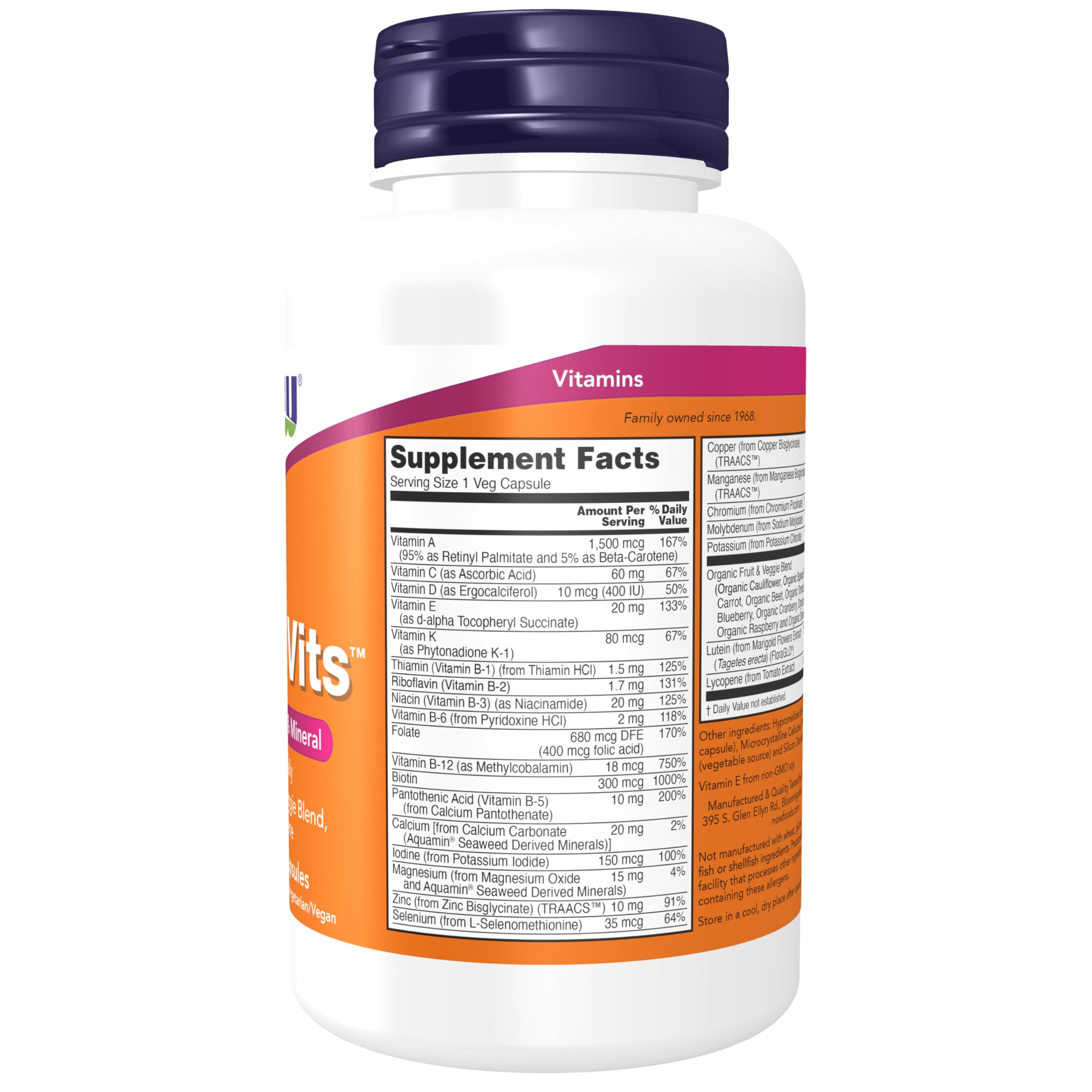 NOW Foods lutein and lycopene capsules highlight carotenoids in a compact capsule.