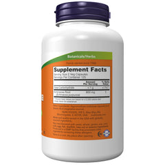 NOW Foods Echinacea Purpurea Root capsules close-up emphasizing convenient supplementation.