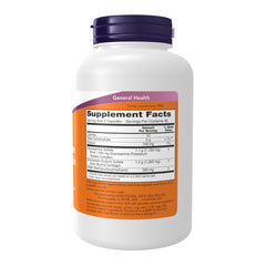 NOW Foods glucosamine-chondroitin-msm capsules close-up highlighting convenient daily use.