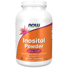 NOW Foods Inositol Powder bottle highlighting daily use potential