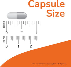 NOW Foods Inositol 500 mg capsules close-up highlighting vegetarian capsules.