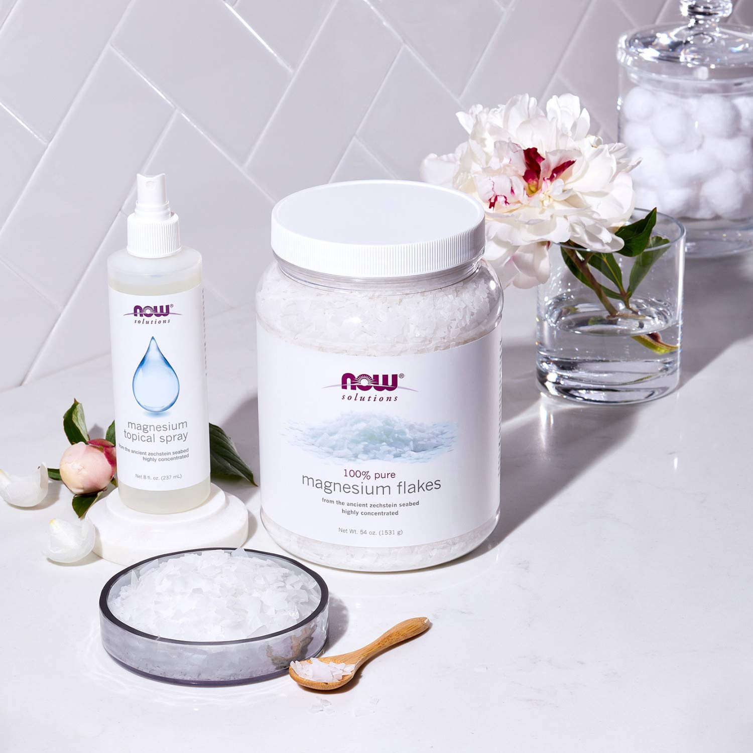NOW Foods Magnesium Topical Spray tested in ISO labs for quality assurance.