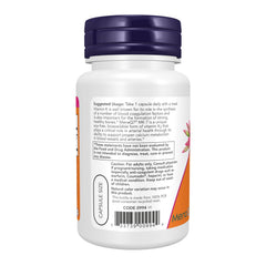NOW Foods K2 MK-7 label detail highlights soy-free and vegan features