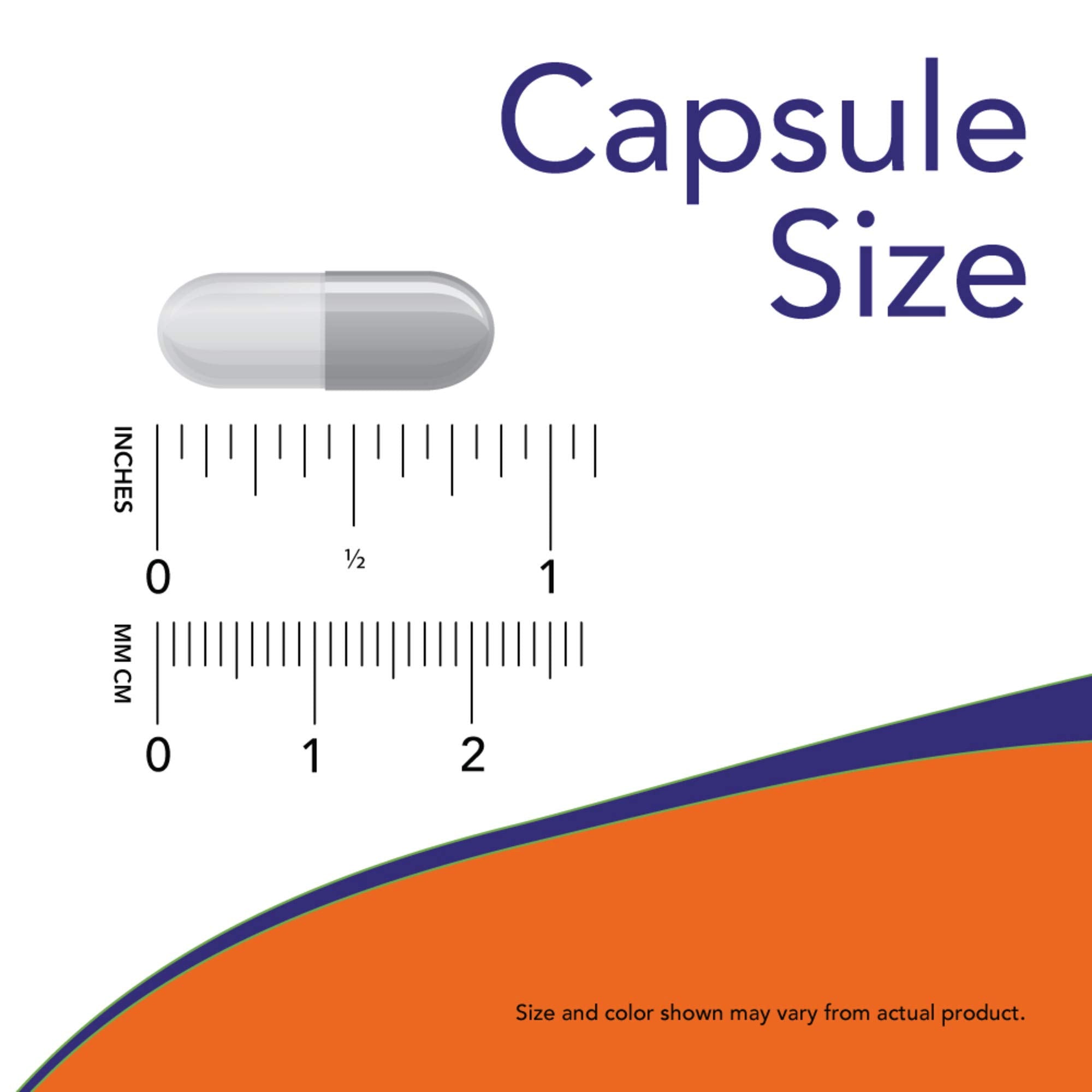 NOW Foods L-Glutamine travel kit with compact capsule bottle