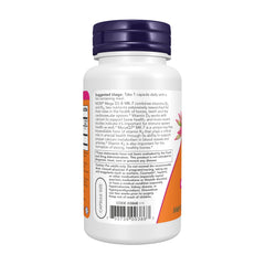 NOW Foods Mega D-3 MK-7 capsules poured for easy daily use