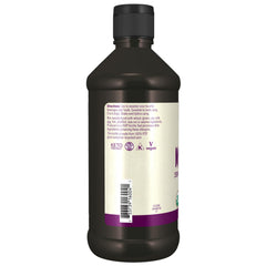 NOW Foods Monk Fruit Liquid in a glass demonstrates versatile use in drinks