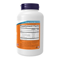 NOW Foods Neptune Krill bottle label closeup highlighting NKO and quality certifications.