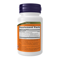 NOW Foods Probiotic-10 capsules closeup for easy daily probiotic intake