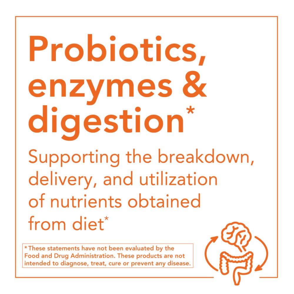 NOW Foods Probiotic-10 icons indicate soy-free option.
