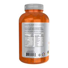 NOW Foods Amino Complete bottle back with ingredients and serving details