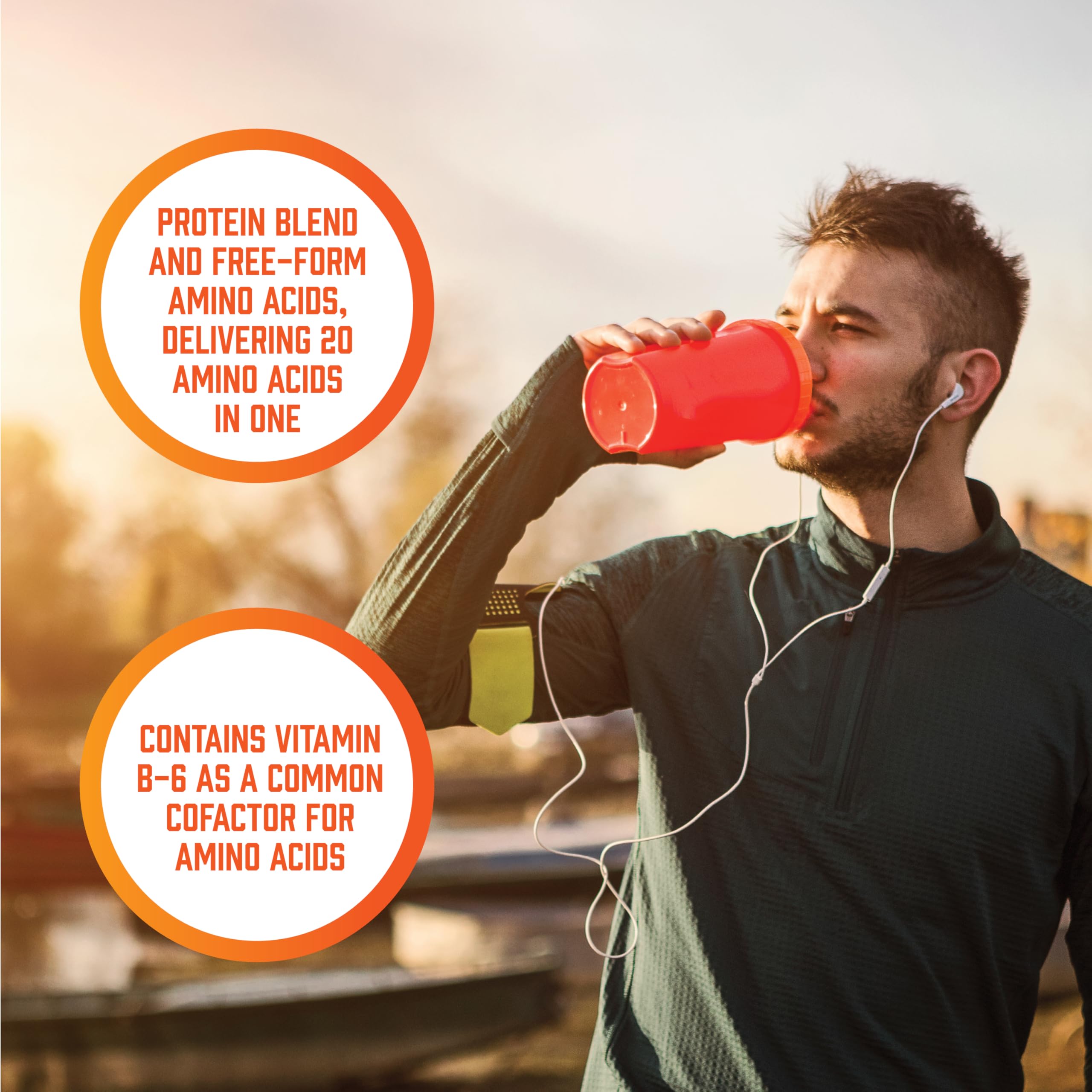 NOW Foods Amino Complete on shelf with clean label, trusted sports supplement