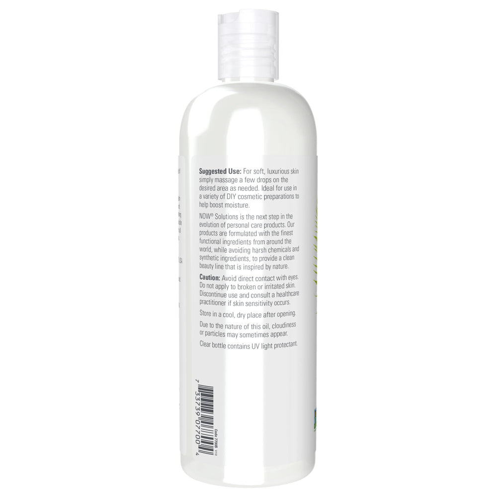 NOW Foods Vegetable Glycerin skin-application scene highlights softness.
