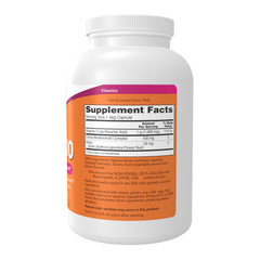 NOW Foods Vitamin C-1000 capsules closeup with bioflavonoids for immune support