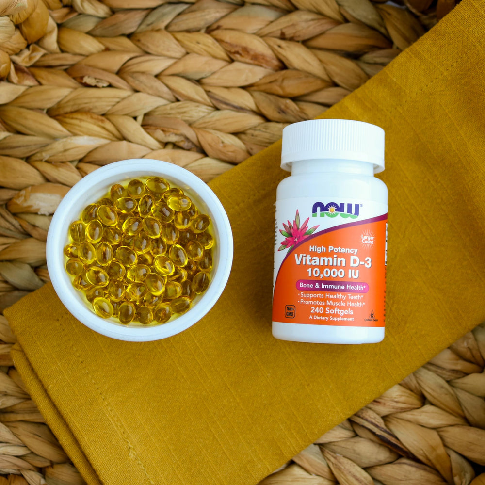 Softgel dosage option shown for daily routine use.
