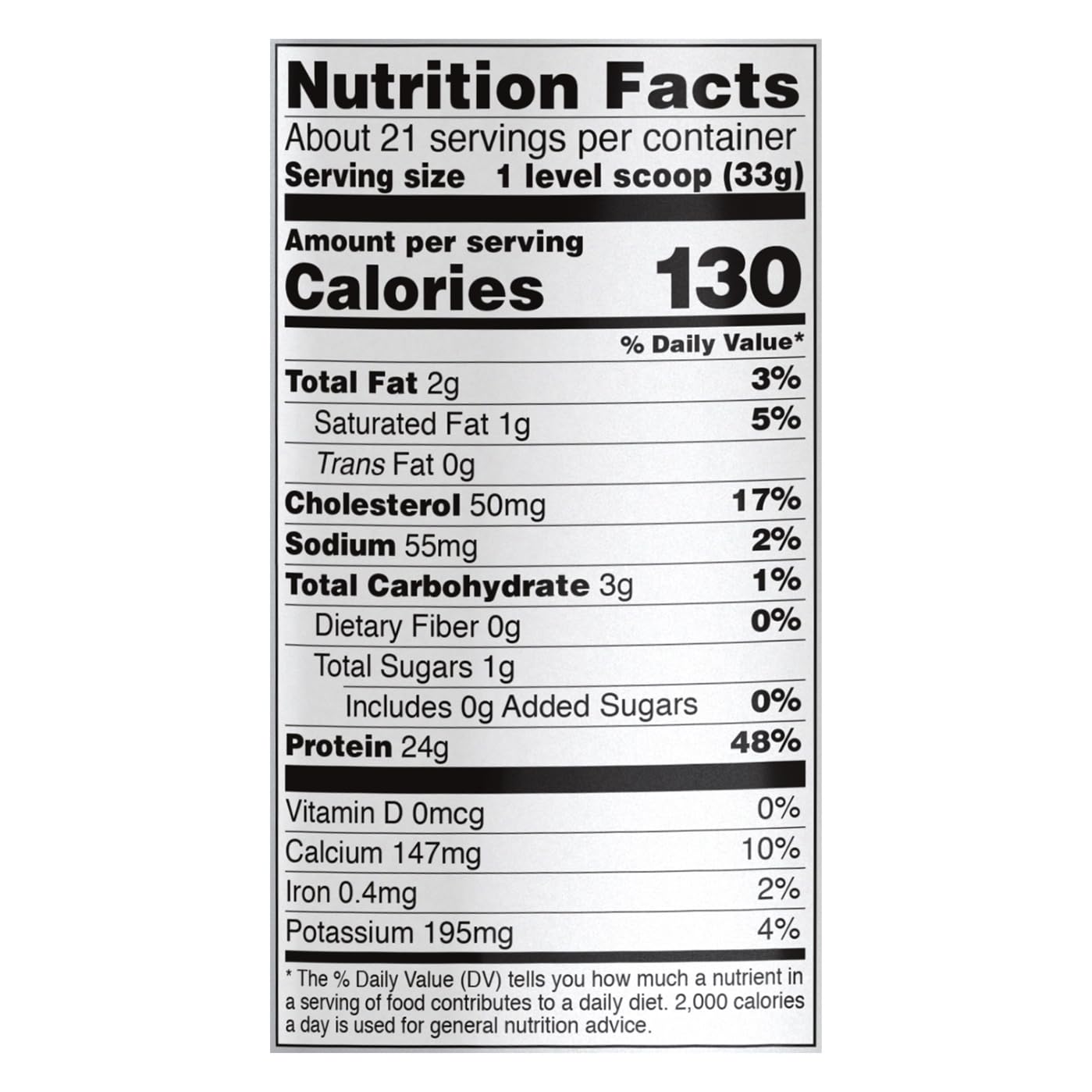 NOW Foods Whey Protein Concentrate BCAAs content — supports balanced amino intake.