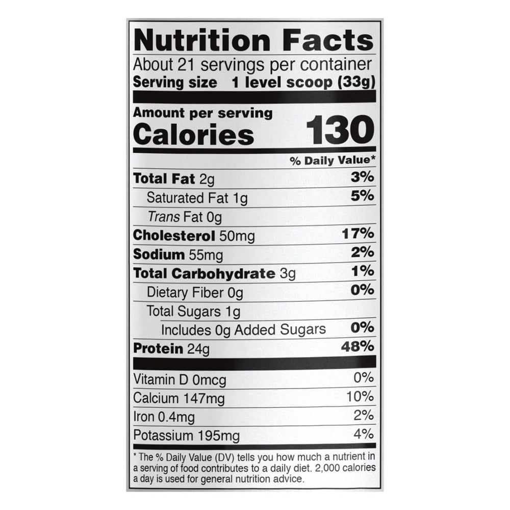 NOW Foods Whey Protein Concentrate BCAAs content — supports balanced amino intake.