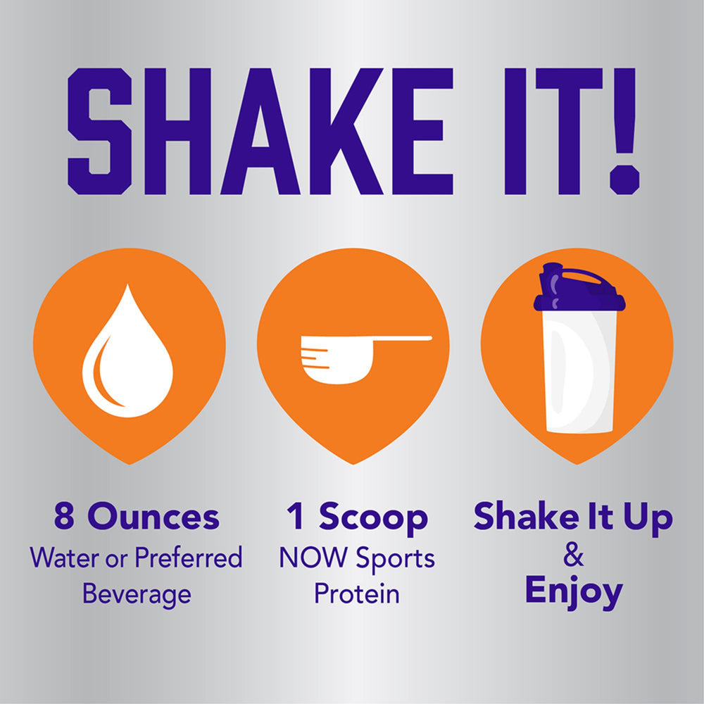 NOW Foods Whey Protein Isolate label emphasizes GMP quality