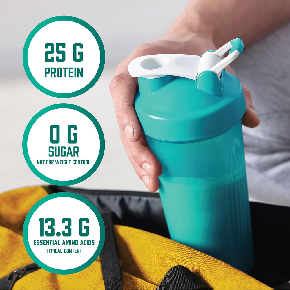 NOW Foods Whey Protein Isolate nutrition facts label highlights protein content.