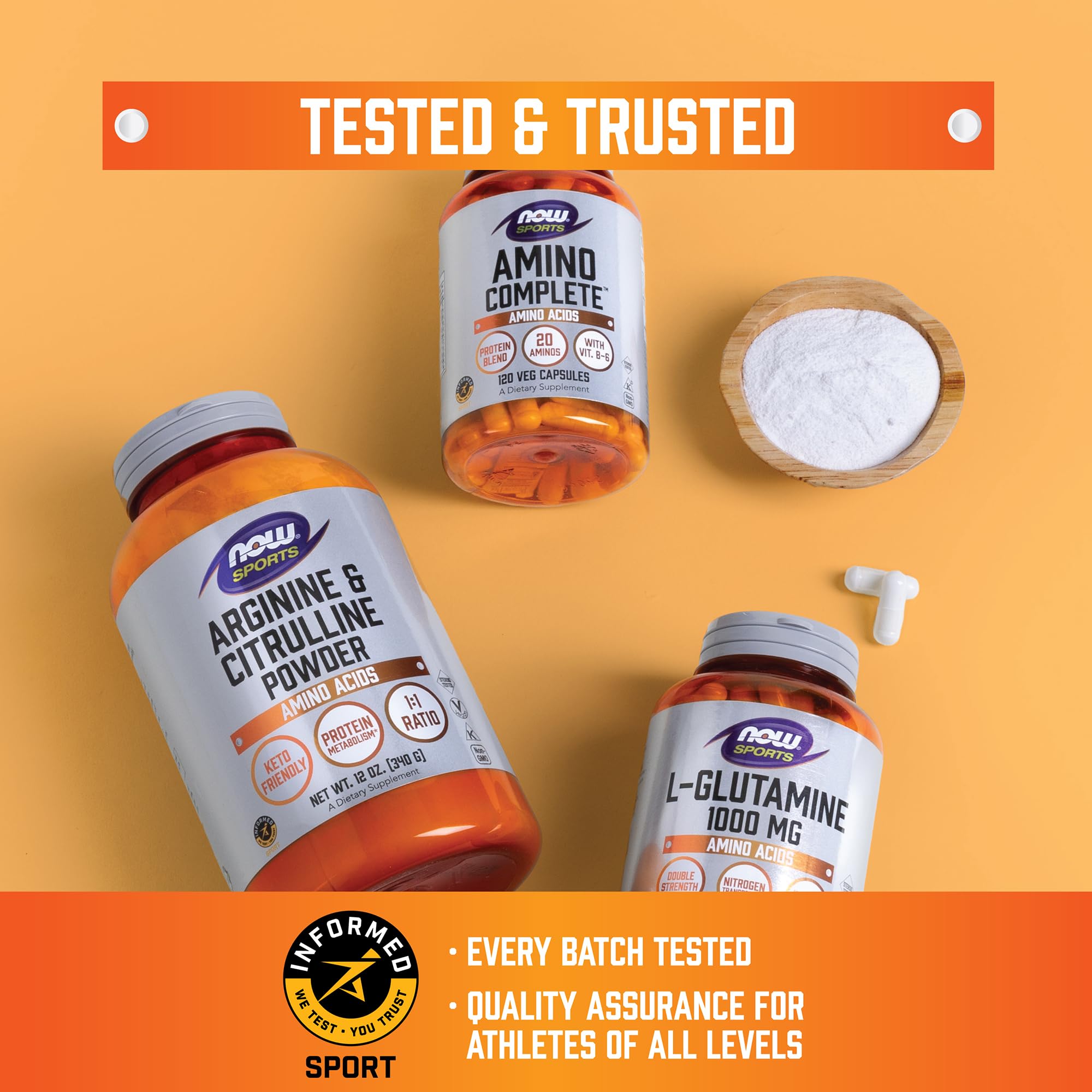 USA packaging of NOW Foods L-Carnitine Liquid reflects family-owned heritage