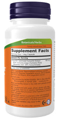 NOW Foods CurcuBrain capsules closeup highlighting vegan capsules and enhanced bioavailability.