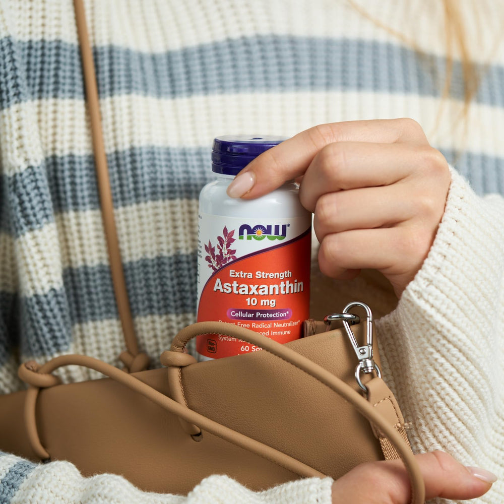 NOW Foods GMP-certified process emblem on package for quality assurance