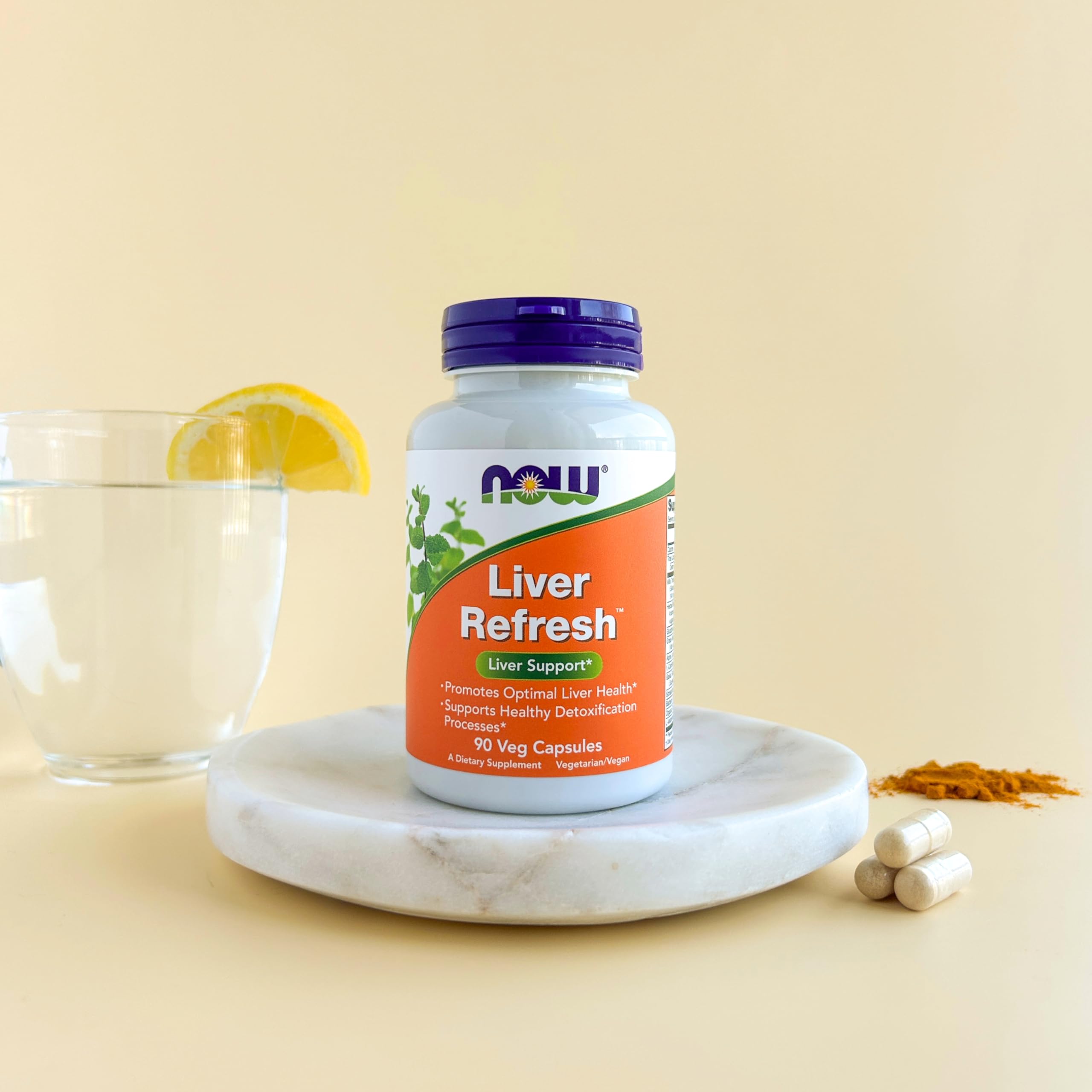 NOW Foods Liver Refresh glutathione component illustrating antioxidant support