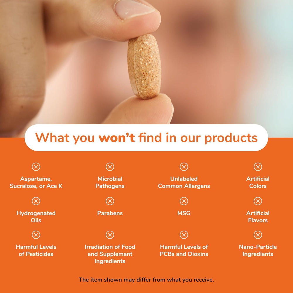 NOW Foods packaging graphic showing 250 capsules in the bottle for ongoing use