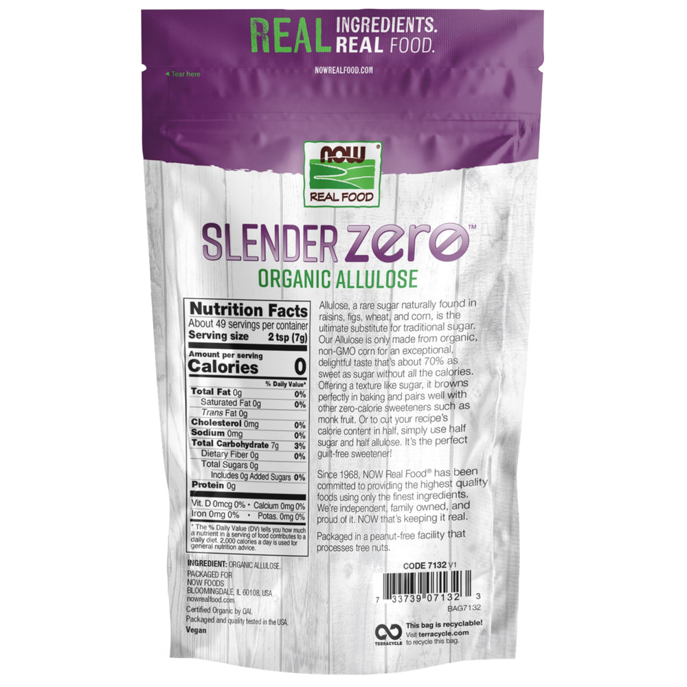 NOW Foods Slender Zero bottle pour demonstrates easy addition to drinks with zero calories