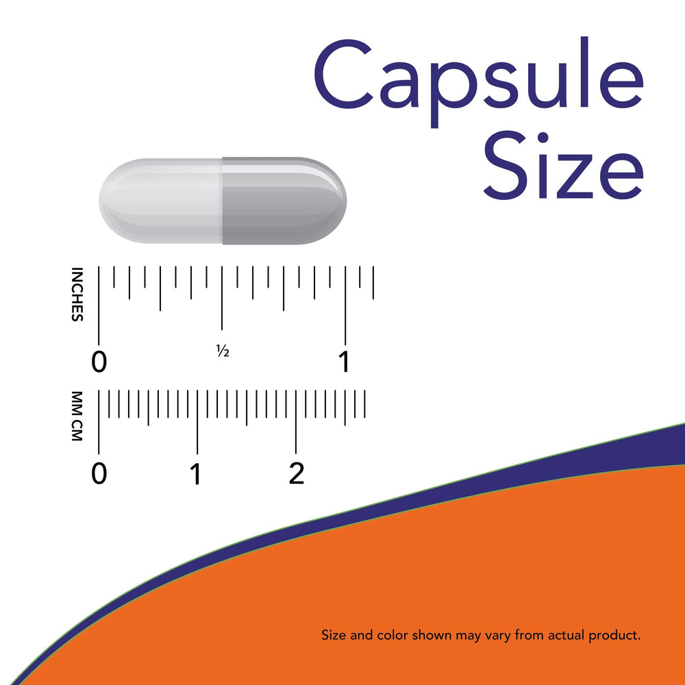 NOW Foods supplement label photo underscores purity and allergen-free ingredients.