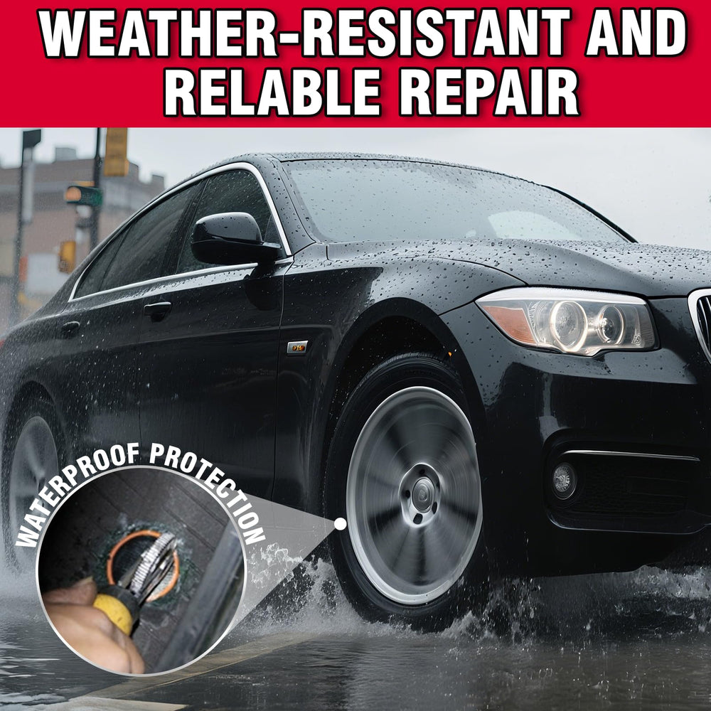 Nozerix waterproof seal keeps moisture out during tire patching and repairs