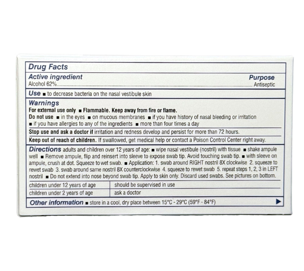 Nozin used in a household routine after outdoor activities.