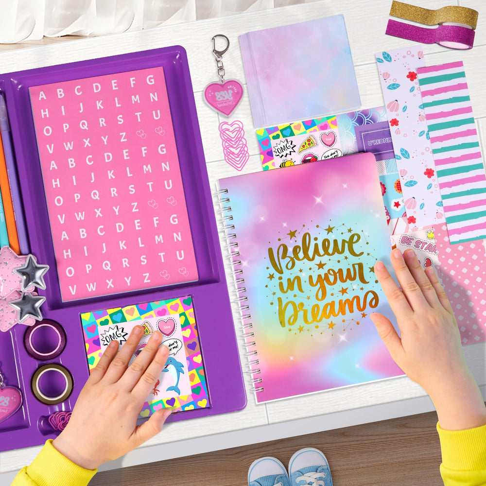 Nsrzua DIY Journal Kit back-to-school journaling ideas.