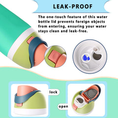 NTIERA Freesip two drinking ports lid enables sip or gulp options.