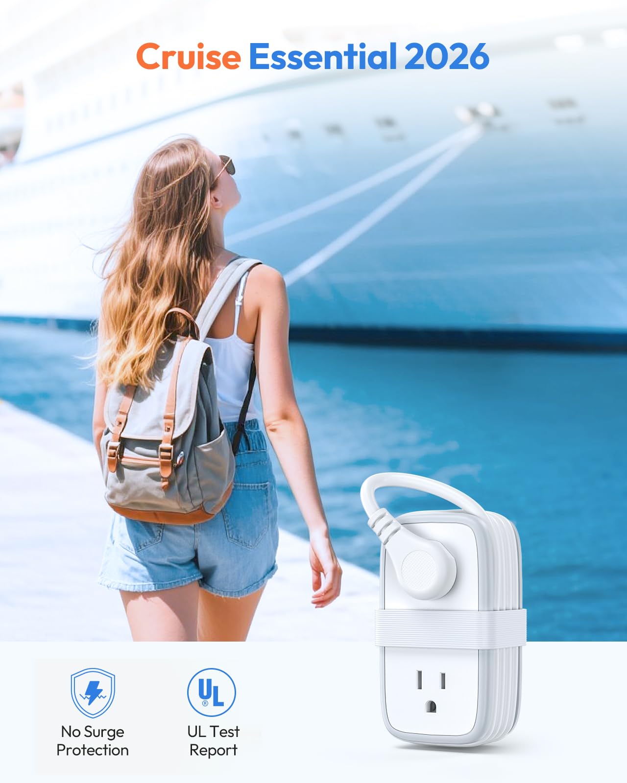 NTONPOWER cruise approved design suits cabins without surge protection requirements.